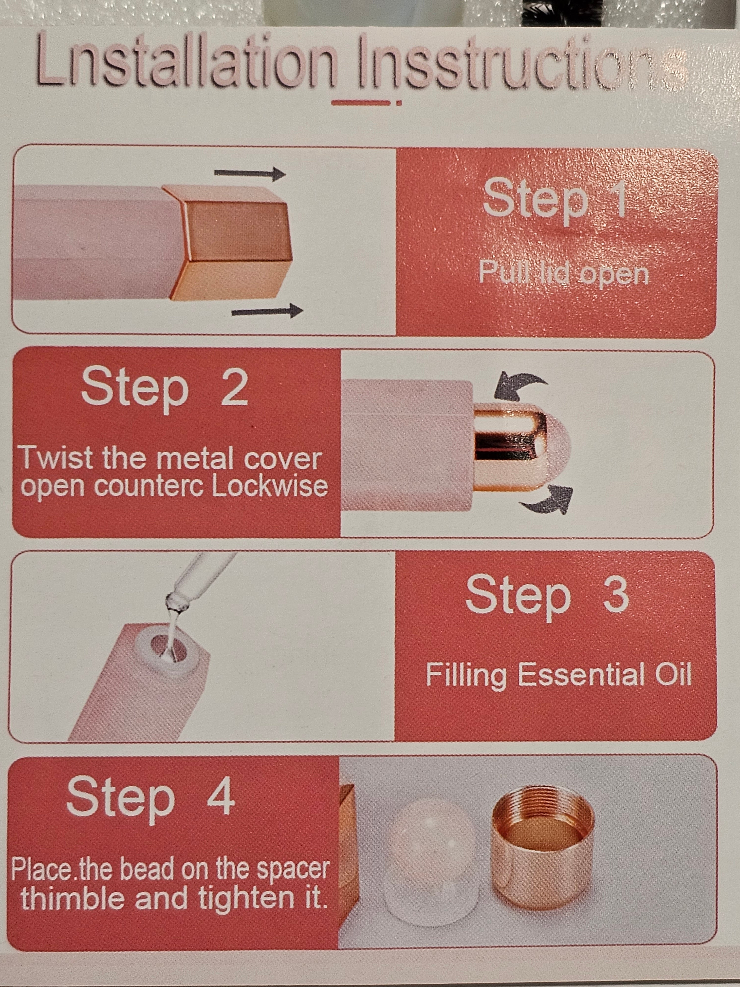Crystal perfume roller bottles