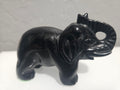 Lucky Black Obsidian Elephant
