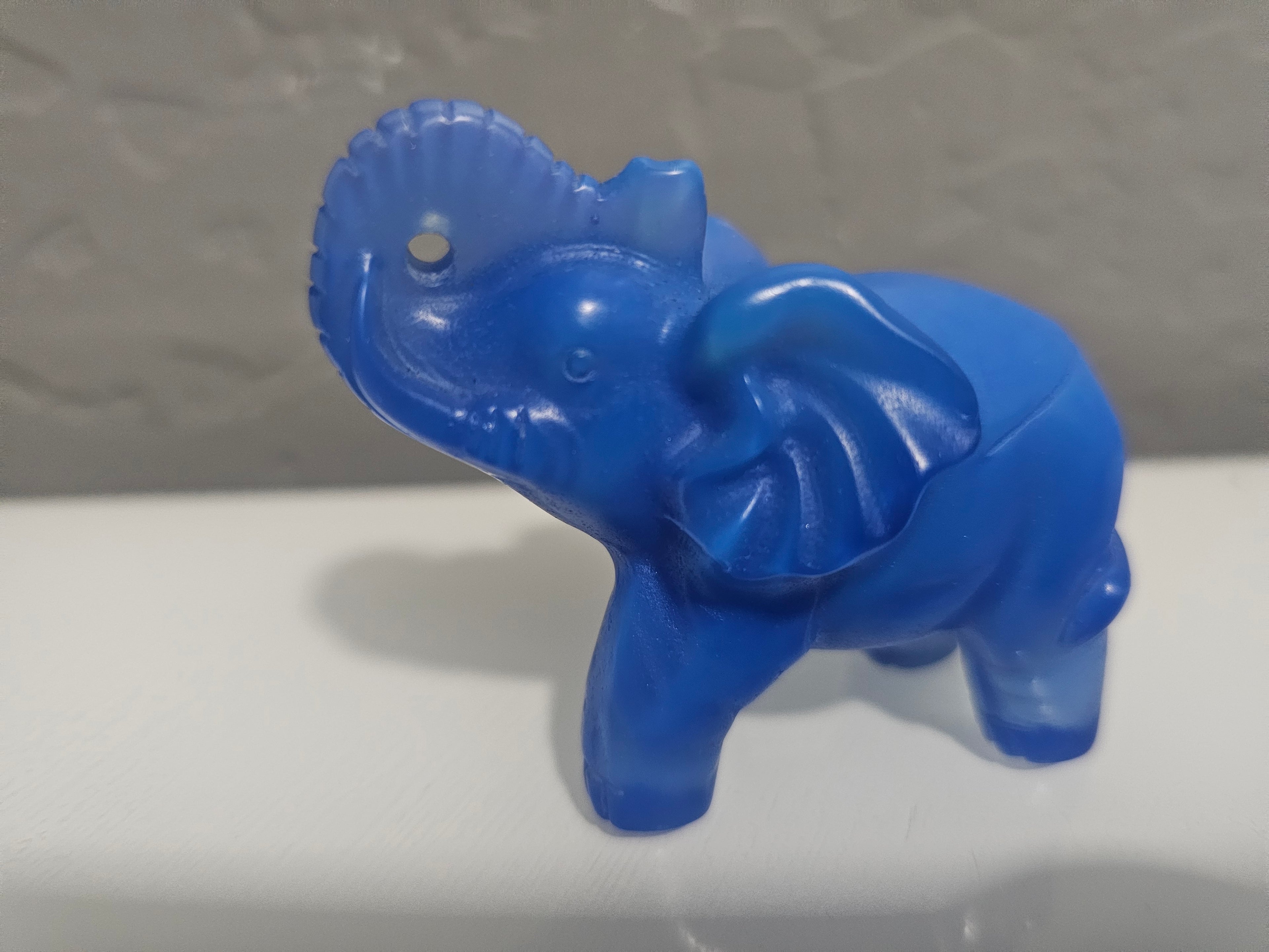 Lucky Blue Opal Elephant