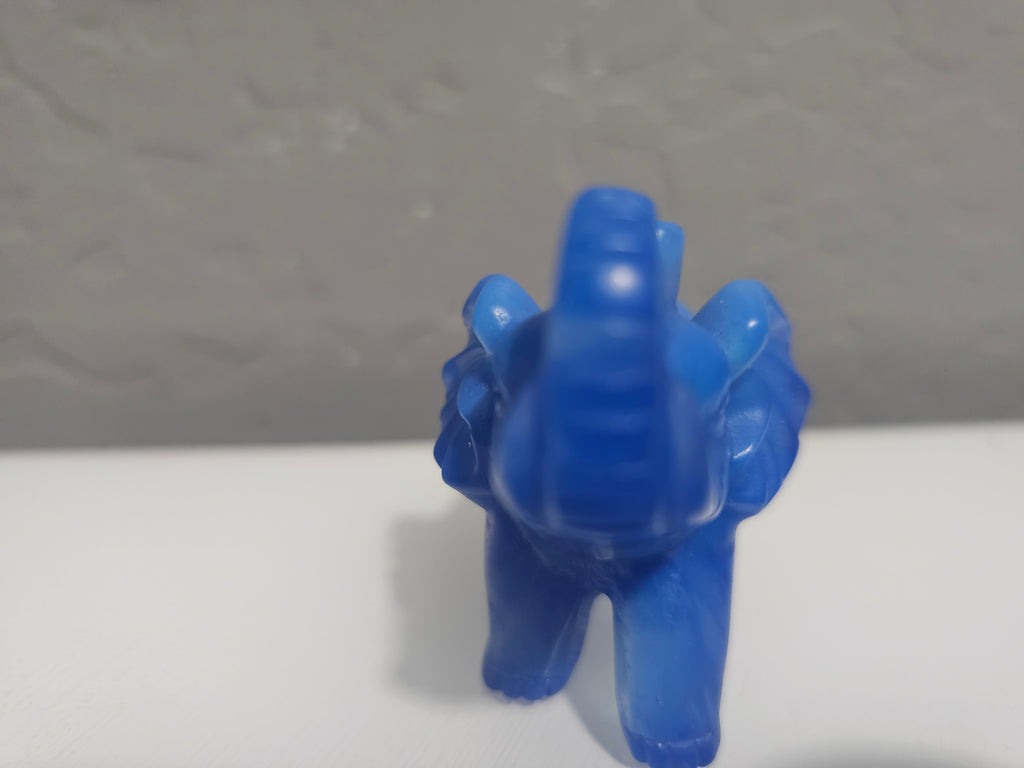 Lucky Blue Opal Elephant