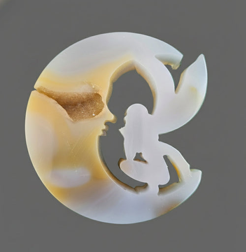 Agate fairy moons