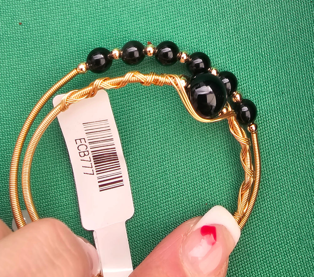 Beaded Golden Bracelets