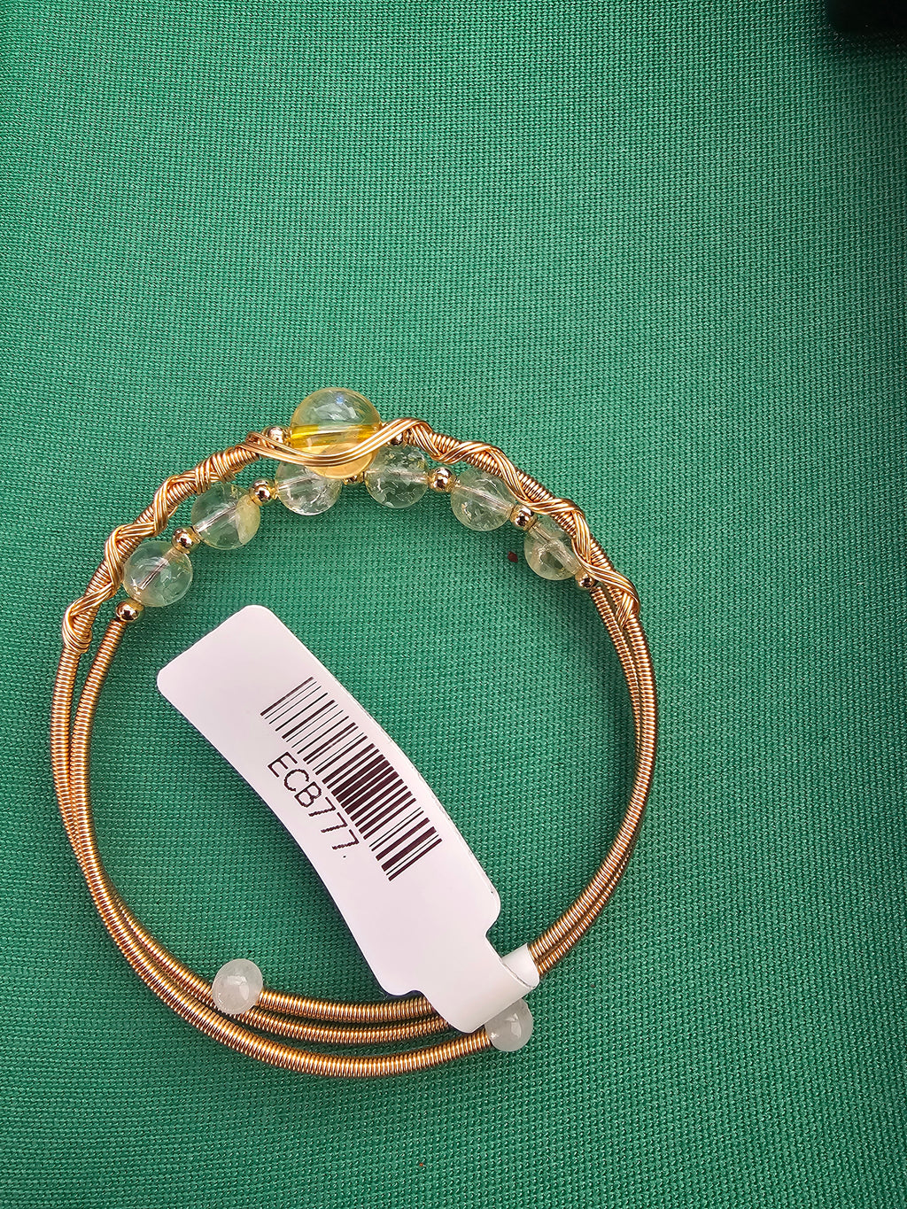 Beaded Golden Bracelets