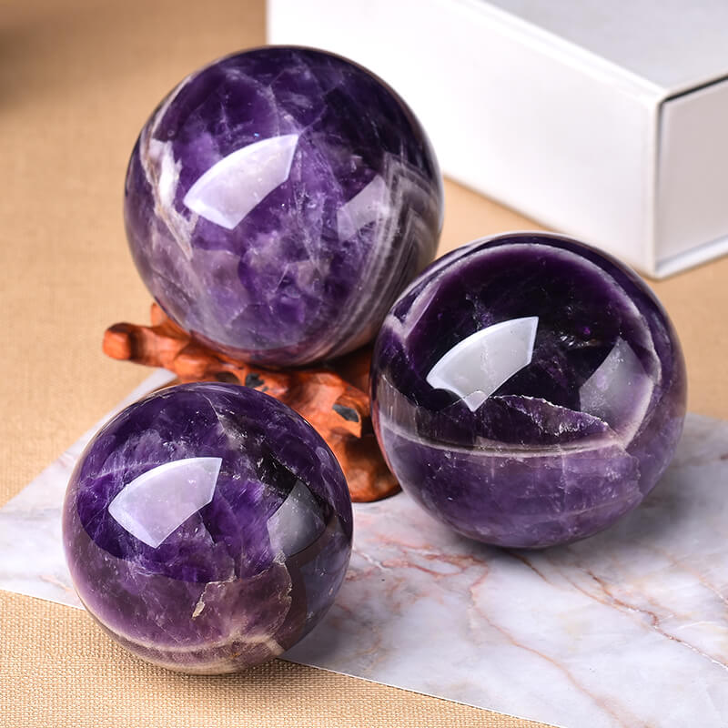 Amethyst Spheres